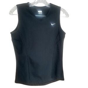 Nike Fit Dry Women's Sleeveless Workout Tank - Top Black Size Small